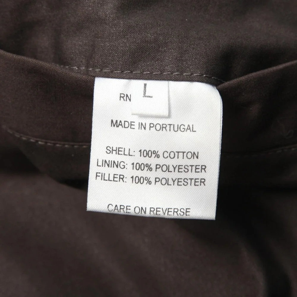AtlanticRancher Vest Mens Large Brown Full Zip Fleece Lined Insulated Puffer - Picture 7 of 13